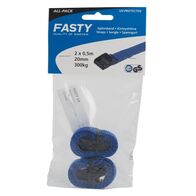 STRAP PINPACK 0.5m x 20mm [2] BLUE
