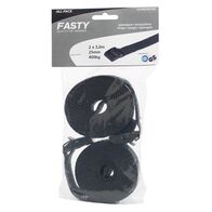STRAP PINPACK 3m x 25mm [2] BLACK