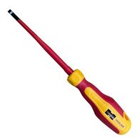 SCREWDRIVER, 1000V, SLOTTED 4mm TIP, 100mm BLADE LENGTH