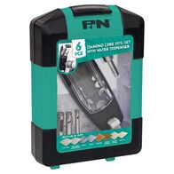 DRILL DIAMOND CORE BIT SET 6 PIECE P&N