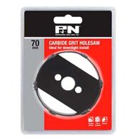 HOLESAW, CARBIDE GRIP 70mm DOWNLIGHT