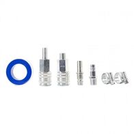 COUPLING KIT4, 1/4in, 3/8in MALE, EURO
