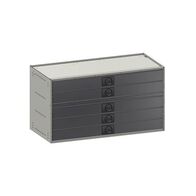DRAWER CABINET KIT 10 SERIES 547mm HEIGHT INCL. 5 x RC1001