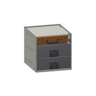 DRAWER CABINET KIT 4 SERIES RC4/40, 2 x RC403, 1 X RC001