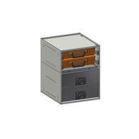 DRAWER CABINET KIT 4 SERIES WITH 2 x RC403 & 2 x RC001