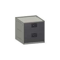 DRAWER CABINET KIT 4 SERIES RC4/40 WITH 2 x RC402