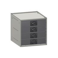 DRAWER CABINET KIT 4 SERIES RC4/40 WITH 4 x RC401