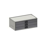 DRAWER CABINET KIT 8 SERIES RC3/80 WITH 3 x RC801