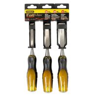 WOOD CHISEL 3 PIECE SET STANLEY FATMAX