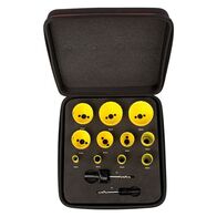 HOLESAW KIT, 11PCE DELUXE PLUMBERS