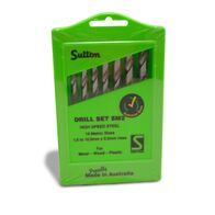 DRILL SET 19p 1-10mm x 0.5mm SUTSM2