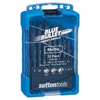 DRILL SET, HSS BLUE BULLET 1.0-13.0mm x 0.5mm 25 PIECE