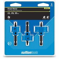 HOLESAW SET, 3PCE 22,25,32mm IMPACT HEX SHANK