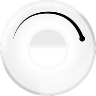 HANECO WHITE DIMMER KNOB FOR SOLO LED DIMMER