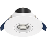 HANECO STELLAR 60 LED 3W ADJ D/L 3CCT WHITE 42MM C/O