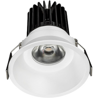 HANECO TRIM LED HOTEL D/L SINGLE 11W 3000K 50D WHITE 850LM REMOTE DRIVER 280MA