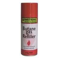 BUTANE GAS REFILL 250gm ARMSTRONG