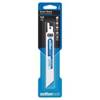 RECIP BLADE,SHEET METAL,BI-MTL 150 x 19 x 0.9mm, 14TPI [2]