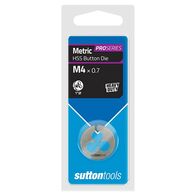 BUTTON DIE, M551 HSS 1in O.D 4mm x 0.7