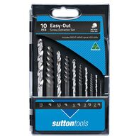 SCREW EXTRACTOR, M603 S20 SET 10PCE, 2.0 TO 7.5mm DRILLS