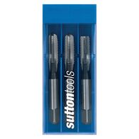 TAP SET, HSS M8 x 1.25mm PITCH 3PCE, TAPER, INTER, BOTTOM