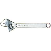 WRENCH, ADJUSTABLE 250mm CHROME