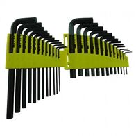 HEX KEY SET, 25 PIECE 1.27 to 10mm & 1/16 to 3/8in