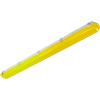 HANECO TRIPROOF 20W OUTDOOR BATTEN IP65 YELLOW/ GREEN 600MM EMERGENCY