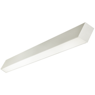 HAENCO UNO LED LINEAR LIGHT 30W 2600LM 900MM 3CCT PHASE DIM BLACK with SUSPENSION OPAL