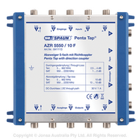 TAP 1 WAY 5 WIRE CASCADE 10DB