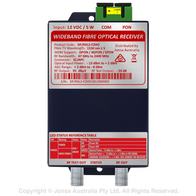 FIBRE, RECEIVER, HIGH OUTPUT SC/APC XGPON READY RF OUT 47 MHz TO 2400 MHz AT 95 dBuV, AGC RANGE +2 to -8 dBm