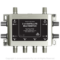 MULTISWITCH SAT IF 2 INPUT 8 OUTPUT END OF LINE