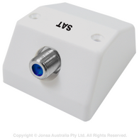 OUTLET SKIRTING F FEMALE TO F FEMALE 3 GHZ FOXTEL