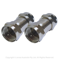 ADAPTOR F MALE TO F MALE, BARREL, METAL