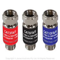 ATTENUATOR F MALE TO F FEMALE 6dB RATED 1 AMP (WITHOUT O-RING)