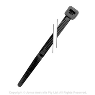 HARDWARE CABLE TIES, 300MM (100/BAG)