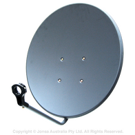 SATELLITE DISH 65CM OFFSET FIXED (4PK)