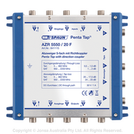 TAP 1 WAY 5 WIRE CASCADE 20DB