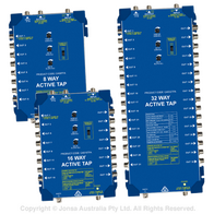 TAP ACTIVE 8 WAY F TYPE 5 ... 2400 MHz