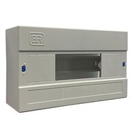 DIN Loadcentre Plastic 12 Pole, no accessories