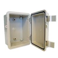 PN encl. IP67, 635x535x250, Clear lid, Metal MP