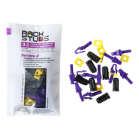 Rackstuds 20pc Pack, Purple Studs
