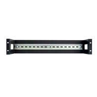 CERTECH 2RU Din Mount Rail, 100mm Deep