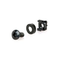CERTECH 3 Piece M6 Cage Nut, 100pc Pack, Black