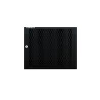 CERTECH Perforated Steel Door for 9RU Wall Mount Racks, w/ Small Round Lock
