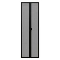 CERTECH Perforated Steel Barn Doors for 37RU 600mm Wide Premier Series Racks, w/ Push Button Lock