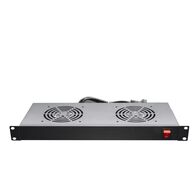 CERTECH 1RU Fan Unit, 2 Fans