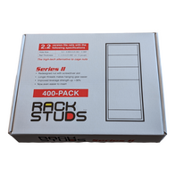 Rackstuds 400pc Pack, Maroon Studs