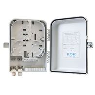 12 Core Fibre Outdoor Wall Enclosure, IP55 Rated
