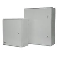 PD encl. IP65, 650x400x200, Opaque door, 1/4 turn